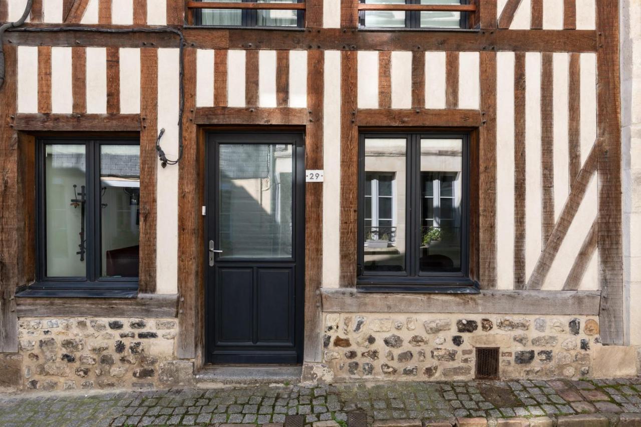 Les Oiseaux Du Corsaire 3 House & Terrace 6 P - Center Honfleur Vila Exterior foto
