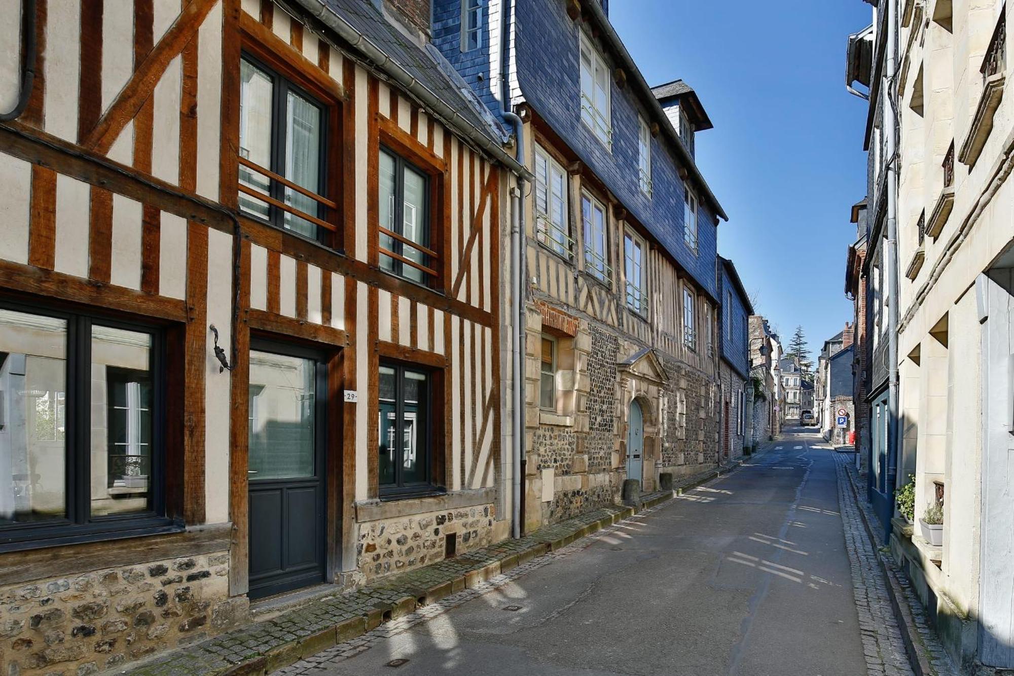 Les Oiseaux Du Corsaire 3 House & Terrace 6 P - Center Honfleur Vila Exterior foto
